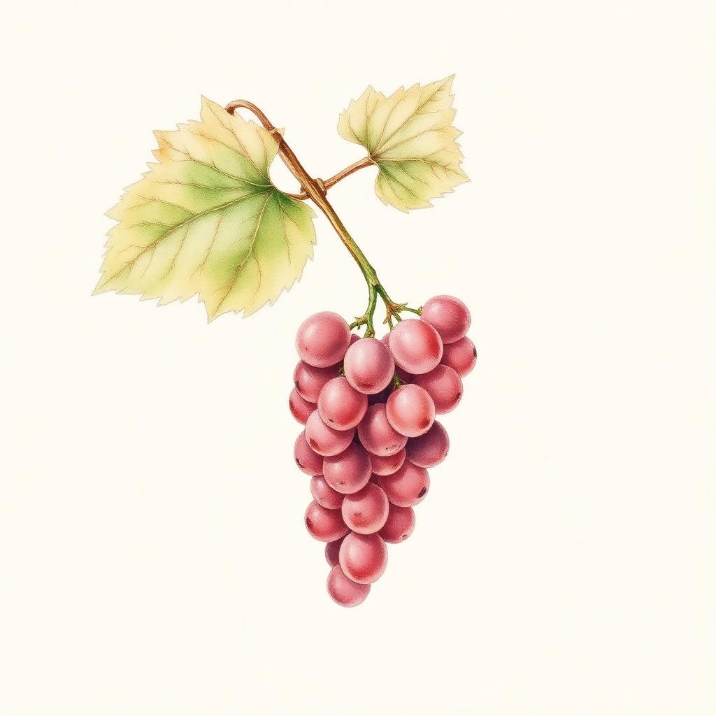 Gamza grape illustration
